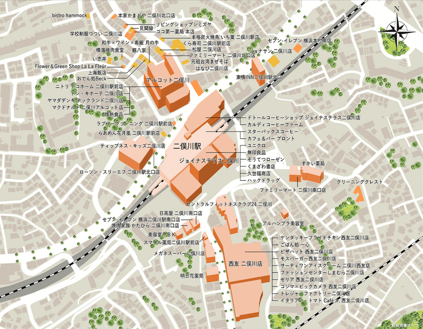 約130ものショップが揃う「二俣川」駅直結の「ジョイナステラス二俣川」を筆頭に、本件の位置する南口には24時間営業の西友が軒を連ねる横浜西部エリア有数のショッピングゾーン。そんな二俣川エリアに約8年ぶりの全188邸大規模プロジェクトとして誕生するのが「サンリヤン横浜二俣川」となっています。